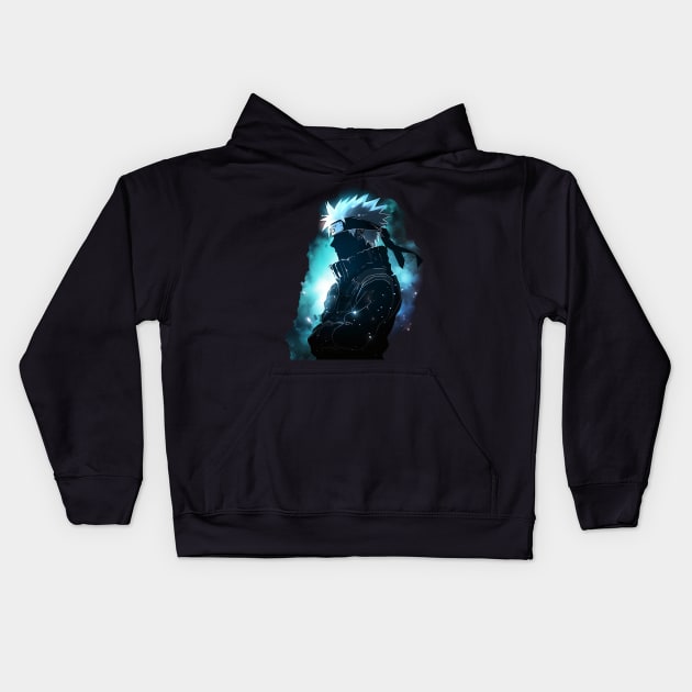 kakashi Kids Hoodie by fancy ghost